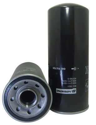 Filtro de óleo de escavadeira de grande capacidade resistente a altas temperaturas 600-211-1230 600-211-1231 Para KOMATSU Proteção de motor de altura 260 mm