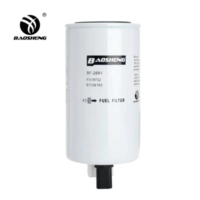 FS19732 87356193 Filtro de separação de água e óleo 187 mm de altura