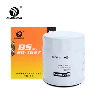 Filtro de óleo anticorrosão resistente de alta temperatura 860B-1502300 LF16011 da máquina escavadora para a proteção do motor de KOMATSU TOYOTA 82mm