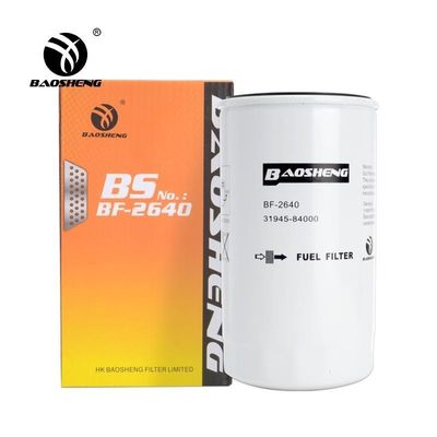 máquina escavadora Fuel Filter For Hyundai Mitsubishi de 93mm OD 31945-84000
