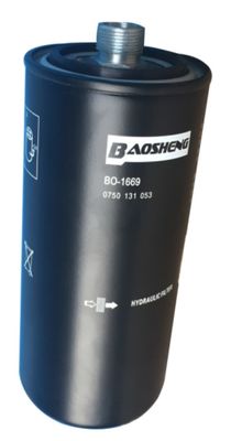 Resistente a altas temperaturas Filtro de óleo hidráulico de grande capacidade HF6317 P550416 215mm Proteção de altura do motor