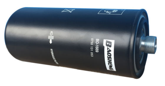 Resistente a altas temperaturas Filtro de óleo hidráulico de grande capacidade HF6317 P550416 215mm Proteção de altura do motor