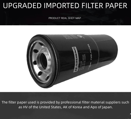 Filtros de combustível de escavadeira P553500 600-319-3550 para Komatsu Xiagong