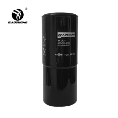 Filtros de combustível de escavadeira P553500 600-319-3550 para Komatsu Xiagong