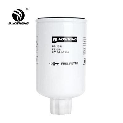6732-71-6310 P550248 Filtro de combustível para escavadeira YUCHAI YC55-8 / YC60-8 / YC85-5