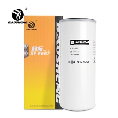 20430751 P550529 Filtro de combustível de escavadeira para modelos