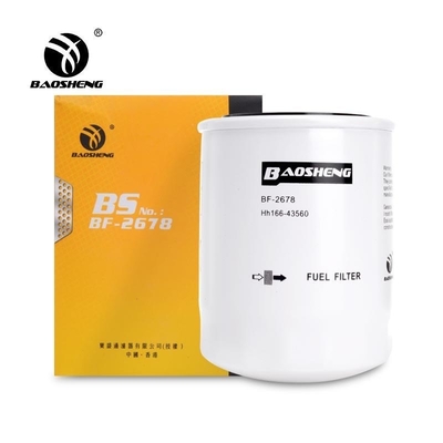 Filtro de combustível para escavadeira HH166-43560 para KUBOTA 23401-1332 23401-1330
