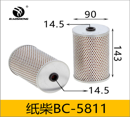1-87810027-0 P550040 FF5084 Filtro de papel diesel para escavadeira