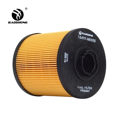 elemento de filtro 16403-WK900 do óleo hidráulico de 92mm OD para KOBESTEEL SK75-8