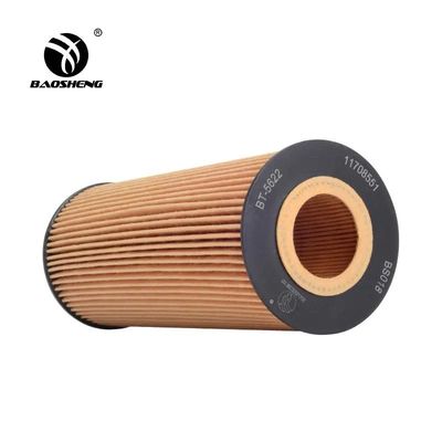 Filtro de óleo anticorrosão resistente de alta temperatura 11708551 da máquina escavadora para a proteção do motor de YANMAR 214/197mm