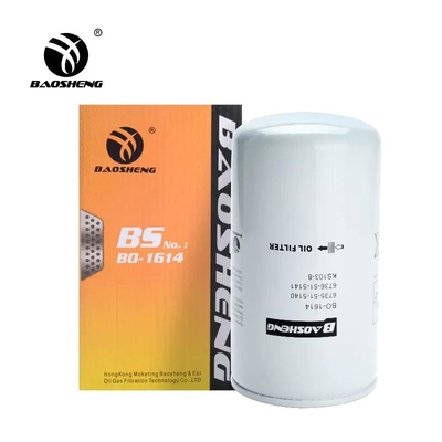 Espane fora o filtro 6735-51-5140 P558615 de Diesel Engine Oil da máquina escavadora