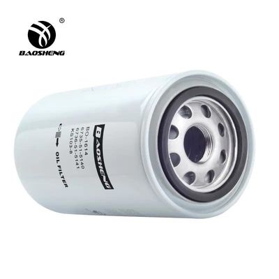 Filtro de óleo de escavadeira resistente à corrosão a altas temperaturas 6735-51-5140 67635-51-5141 170 mm Proteção do motor