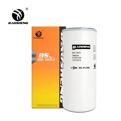 Resistente a altas temperaturas Filtro de óleo hidráulico de grande capacidade 21707133 466634 260mm Proteção de altura do motor