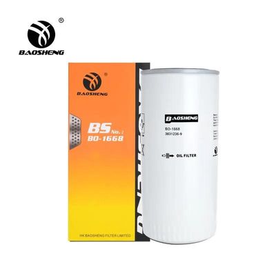 Filtro de óleo de escavadeira resistente à corrosão a altas temperaturas 570004323 3831236 210mm Proteção de altura do motor