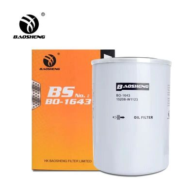 Filtro de óleo de escavadeira de grande capacidade resistente a altas temperaturas 898075676 5208-W3401 135mm Proteção de altura do motor