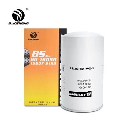 Filtro de óleo resistente de alta temperatura LF16226 C-1316 da máquina escavadora da grande capacidade para a proteção do motor de KOBESTEEL 210mm
