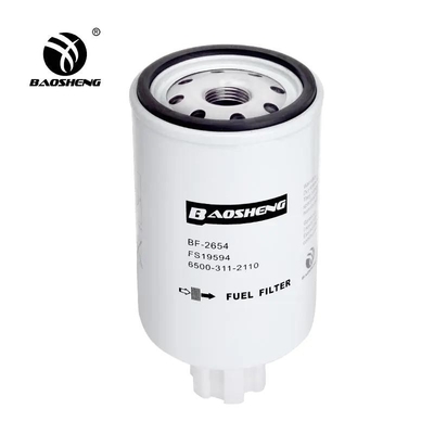 6500-311-2110 máquina escavadora Parts Filter Element da separação da Óleo-água FS19594