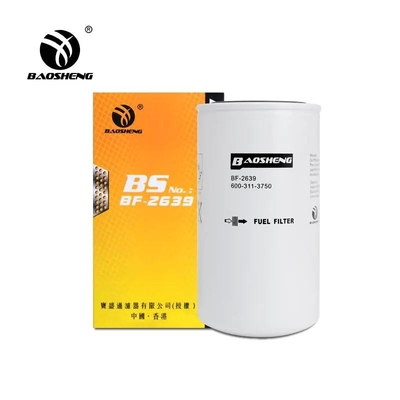 Filtro de óleo diesel do caminhão de KOMATSU PC200-8 PC230-8 600-311-3750